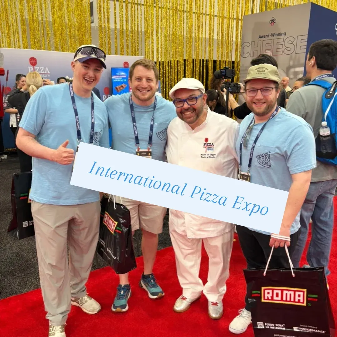A Pizza Love team at the International Pizza Expo