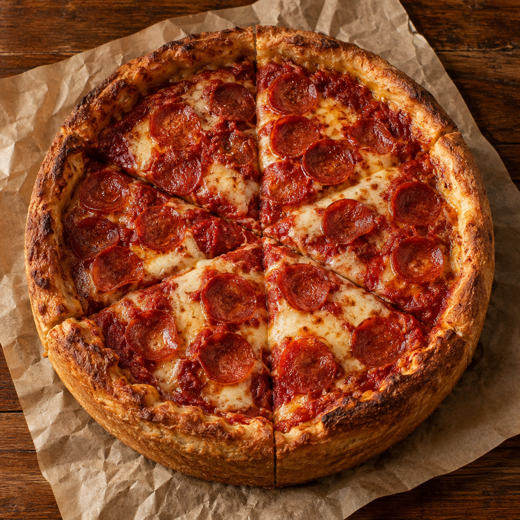Classic Chicago Deep Dish created by Brian Fislar